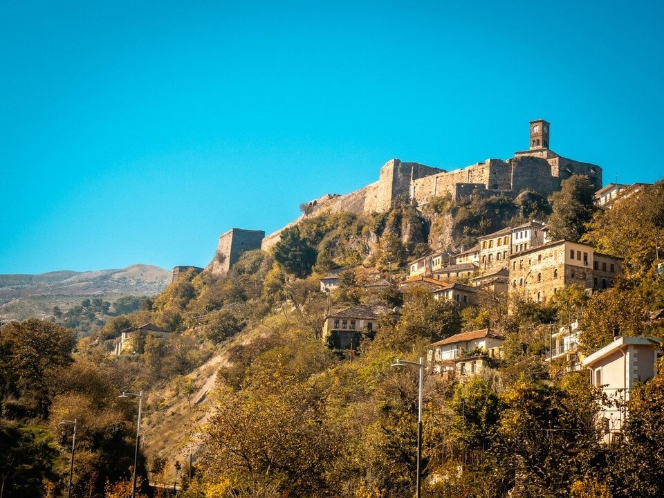 view of the Gjirokastër Fortress